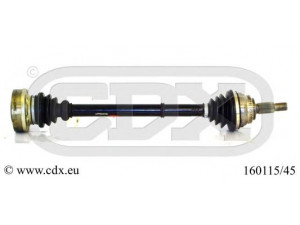 CDX 160115/45 kardaninis velenas 
 Ratų pavara -> Kardaninis velenas