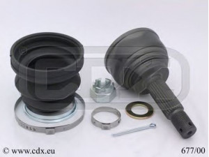 CDX 677/00 jungčių komplektas, kardaninis velenas 
 Ratų pavara -> Sujungimai/komplektas