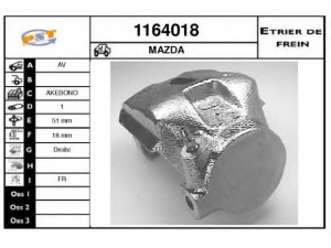 SNRA 1164018 stabdžių apkaba
887133980