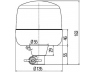 HELLA 2RL 010 979-111 besisukantis švyturėlis