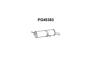 VENEPORTE PG45383 galinis duslintuvas 
 Išmetimo sistema -> Duslintuvas
1726KQ, 1730KN