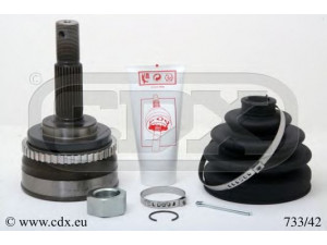 CDX 733/42 jungčių komplektas, kardaninis velenas 
 Ratų pavara -> Sujungimai/komplektas