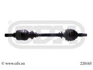 CDX 220165 kardaninis velenas 
 Ratų pavara -> Kardaninis velenas
32729W, 3272LV