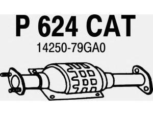 FENNO P624CAT katalizatoriaus keitiklis 
 Išmetimo sistema -> Katalizatoriaus keitiklis
BM91347H, 14250-79GA0