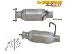 MAGNAFLOW 82580D katalizatoriaus keitiklis 
 Išmetimo sistema -> Katalizatoriaus keitiklis
1053097, 1068801, 1113737