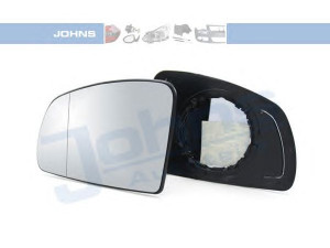 JOHNS 55 65 37-80 veidrodėlio stiklas, išorinis veidrodėlis 
 Kėbulas -> Keleivių kabina -> Veidrodėlis
64 28 709