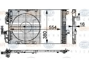 HELLA 8FC 351 301-221 kondensatorius, oro kondicionierius 
 Oro kondicionavimas -> Kondensatorius
18 50 073, 24 43 1901, 93 17 0608