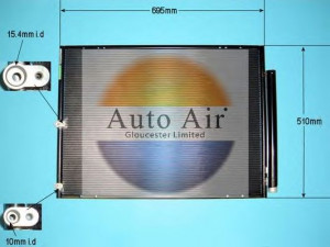 AUTO AIR GLOUCESTER 16-5011 kondensatorius, oro kondicionierius 
 Oro kondicionavimas -> Kondensatorius
8845048040, 884600E010