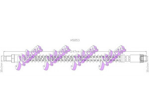 Brovex-Nelson H5853 stabdžių žarnelė 
 Stabdžių sistema -> Stabdžių žarnelės
4412727, 91167776, 8200003481, 8200688043
