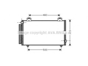 AVA QUALITY COOLING TO5594 kondensatorius, oro kondicionierius 
 Oro kondicionavimas -> Kondensatorius
8846012540