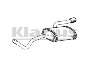 KLARIUS 230968 galinis duslintuvas 
 Išmetimo sistema -> Duslintuvas
6X0253609D, 6X0253609D, 6X0253609D