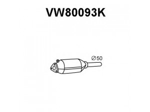 VENEPORTE VW80093K katalizatoriaus keitiklis 
 Išmetimo sistema -> Katalizatoriaus keitiklis
165131701C, 165131701CX, 191131701C