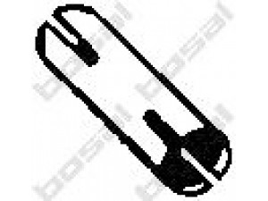 BOSAL 265-251 vamzdžių sujungimas, išmetimo sistema 
 Išmetimo sistema -> Surinkimo dalys -> Atskiros surinkimo dalys -> Gnybtas
18 11 1 723 679
