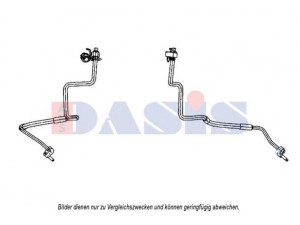 AKS DASIS 885809N aukšto slėgio linija, oro kondicionavimas 
 Oro kondicionavimas -> Žarnelės/vamzdeliai
1371586, 1377962, 1445536, 6C1119N651AC