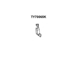 VENEPORTE TY70065K katalizatoriaus keitiklis
2505127060, 2505127061