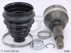 CDX 2406 jungčių komplektas, kardaninis velenas 
 Ratų pavara -> Sujungimai/komplektas
1326260, 1447467, 1447468, 1600646