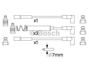 BOSCH 0 986 356 723 uždegimo laido komplektas 
 Kibirkšties / kaitinamasis uždegimas -> Uždegimo laidai/jungtys
1612459, 1612477, 1612479, 1612545