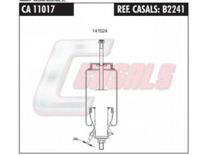 CASALS B2241 gofruotoji membrana, vairuotojo kabinos pakaba
1349840, 1349844, 1382827, 1424231