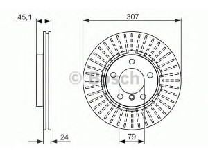 BOSCH 0 986 479 726 stabdžių diskas 
 Stabdžių sistema -> Diskinis stabdys -> Stabdžių diskas
34 11 9 804 829, 34 11 9 811 538