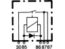 HELLA 4RA 940 010-671 relė, pagrindinė srovė