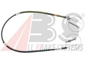 A.B.S. K16358 trosas, stovėjimo stabdys 
 Stabdžių sistema -> Valdymo svirtys/trosai
46420-18030
