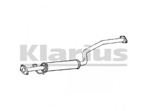 KLARIUS 250663 vidurinis duslintuvas 
 Išmetimo sistema -> Duslintuvas
GEX33645, GEX33645, GEX33645, GEX33645