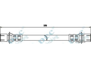 APEC braking HOS3043 stabdžių žarnelė 
 Stabdžių sistema -> Stabdžių žarnelės
9094702497, 9094702533
