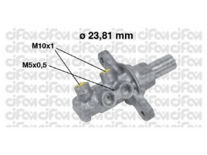 CIFAM 202-680 pagrindinis cilindras, stabdžiai 
 Stabdžių sistema -> Pagrindinis stabdžių cilindras
77364467, 77365594, 77364467, 77365594