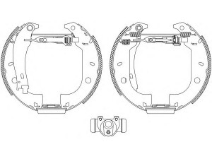 HELLA PAGID 8DB 355 004-421 stabdžių trinkelių komplektas
60810038, 5888453, 77362298
