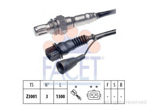 FACET 10.7051 lambda jutiklis 
 Išmetimo sistema -> Lambda jutiklis
034 906 265 F, 077 906 265 F