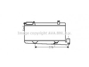 AVA QUALITY COOLING CN4083 tarpinis suslėgto oro aušintuvas, kompresorius 
 Variklis -> Oro tiekimas -> Įkrovos agregatas (turbo/superįkrova) -> Tarpinis suslėgto oro aušintuvas
0384C7, 96090690, 0384C7, 96090690