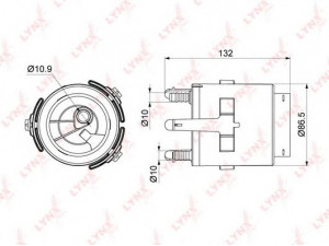 LYNXauto LF-998M kuro filtras 
 Techninės priežiūros dalys -> Papildomas remontas
23300-0D020, 77020-02070, 77020-02080