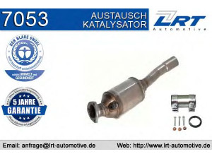 LRT 7053 katalizatoriaus keitiklis 
 Išmetimo sistema -> Katalizatoriaus keitiklis
893.131.702 Q, 893.131.702 QX, 8A0.131.702 N