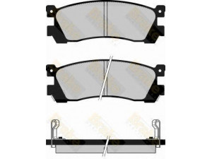 Brake ENGINEERING PA551 stabdžių trinkelių rinkinys, diskinis stabdys 
 Techninės priežiūros dalys -> Papildomas remontas
H2662648Z, H2662648ZA, HF392648Z