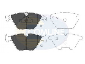 COMLINE CBP06075 stabdžių trinkelių rinkinys, diskinis stabdys 
 Techninės priežiūros dalys -> Papildomas remontas
34 11 6 775 310, 34 11 6 796 844