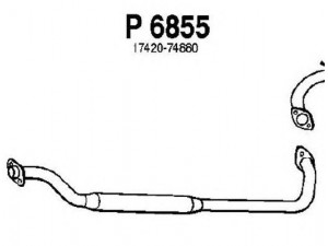 FENNO P6855 vidurinis duslintuvas 
 Išmetimo sistema -> Duslintuvas
17420-74880