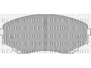 BORG & BECK BBP1472 stabdžių trinkelių rinkinys, diskinis stabdys 
 Techninės priežiūros dalys -> Papildomas remontas
CBZ23322Z, CBZ23323Z, LAZ53328Z