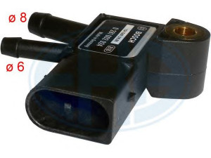 ERA 550627 jutiklis, įsiurbimo kolektoriaus slėgis 
 Elektros įranga -> Jutikliai
006 153 95 28, 007 153 61 28, 642 905 01 00