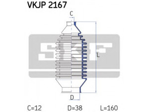 SKF VKJP 2167 gofruotoji membrana, vairavimas 
 Vairavimas -> Gofruotoji membrana/sandarinimai
3411022, 3268835, 3343642