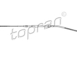 TOPRAN 501 094 trosas, stovėjimo stabdys 
 Stabdžių sistema -> Valdymo svirtys/trosai
1 159 048, 3441 1 159 048