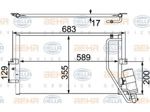 HELLA 8FC 351 304-131 kondensatorius, oro kondicionierius 
 Oro kondicionavimas -> Kondensatorius
12 77 328 3, 50 46 990, 50 48 350