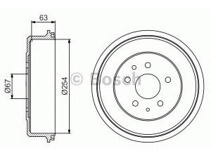 BOSCH 0 986 477 183 stabdžių būgnas 
 Stabdžių sistema -> Būgninis stabdys -> Stabdžių būgnas
42431 35030, 42431 35130, 42431 35190