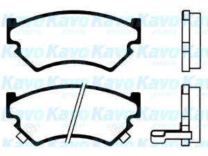 KAVO PARTS BP-8006 stabdžių trinkelių rinkinys, diskinis stabdys 
 Techninės priežiūros dalys -> Papildomas remontas
725193040, 725193041, V9118F010