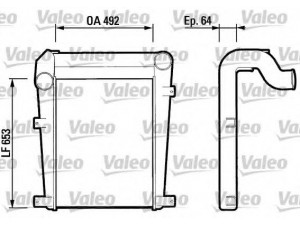 VALEO 816802 tarpinis suslėgto oro aušintuvas, kompresorius 
 Variklis -> Oro tiekimas -> Įkrovos agregatas (turbo/superįkrova) -> Tarpinis suslėgto oro aušintuvas
93155947, 93166947