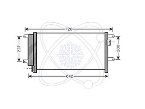ELECTRO AUTO 30F0091 kondensatorius, oro kondicionierius 
 Oro kondicionavimas -> Kondensatorius
504084147, 504256333