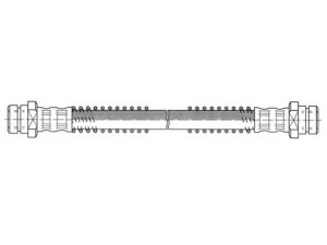 KAWE 510153 stabdžių žarnelė 
 Stabdžių sistema -> Stabdžių žarnelės
MB058509, MB058593, MB238161, MB238162