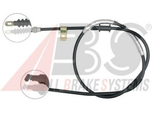 A.B.S. K16648 trosas, stovėjimo stabdys 
 Stabdžių sistema -> Valdymo svirtys/trosai
30621299, 30644116, 30884538