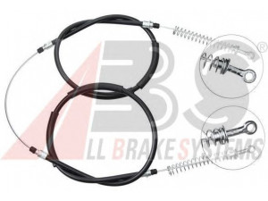 A.B.S. K11495 trosas, stovėjimo stabdys 
 Stabdžių sistema -> Valdymo svirtys/trosai
SE021167320A, SE022.167.320A