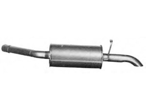 IMASAF 36.75.07 galinis duslintuvas 
 Išmetimo sistema -> Duslintuvas
6183986, 6188007