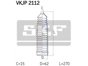 SKF VKJP 2112 gofruotoji membrana, vairavimas 
 Vairavimas -> Gofruotoji membrana/sandarinimai
400622, 406635